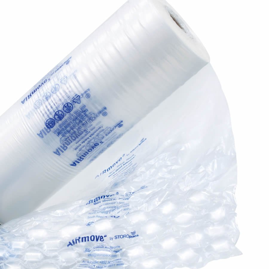 Die AIRmove² verwandelt handliche Folienrollen in robuste Luftkissen Die AIRmove² verwandelt handliche Folienrollen in robuste Luftkissen