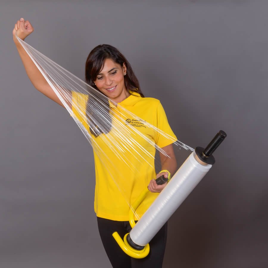 Handstretchfolie für optimale Warensicherung Handstretchfolie für optimale Warensicherung