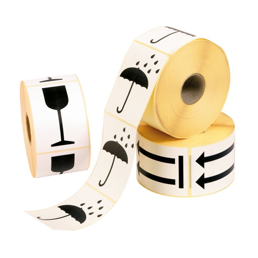 Hinweisetiketten als Hinweis zur erhöhten Vorsicht Hinweisetiketten als Hinweis zur erhöhten Vorsicht