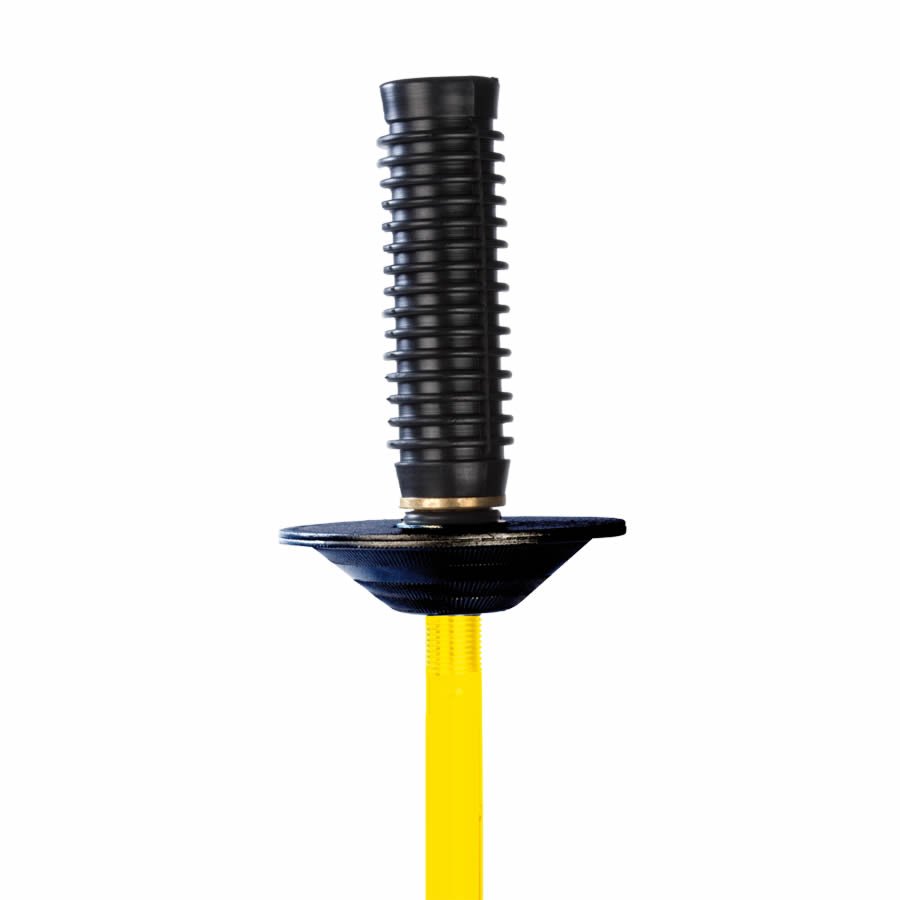 Die schwarzen Kunststoffgriffe liegen angenehm in der Hand Die schwarzen Kunststoffgriffe liegen angenehm in der Hand