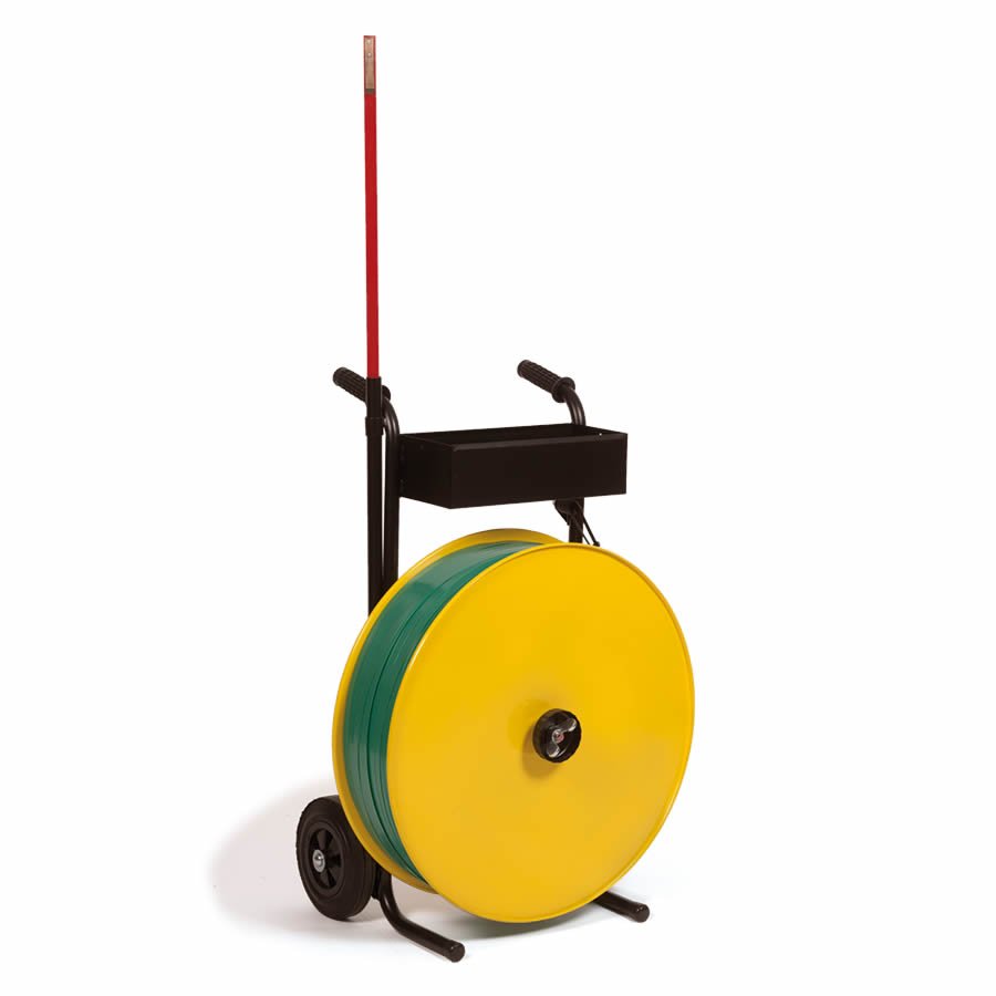 Abrollwagen für Kunststoffbänder Abrollwagen für Kunststoffbänder