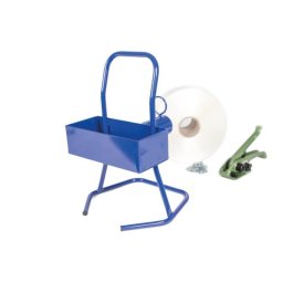 Abroller fr Textil-Umreifungsband, tragbar