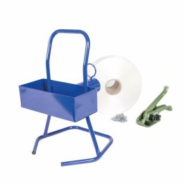 Abroller für Textil-Umreifungsband, tragbar Abroller für Textil-Umreifungsband, tragbar