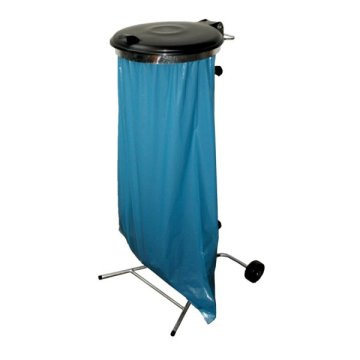 Fahrbarer Müllsackhalter