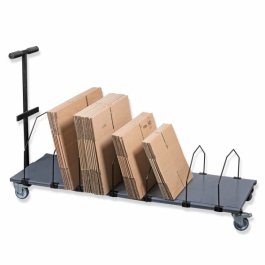 Kartonmagazin, fahrbar