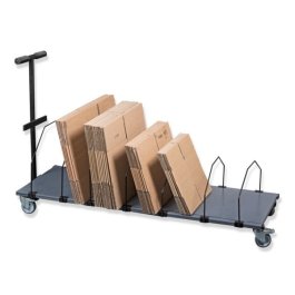 Kartonmagazin, fahrbar