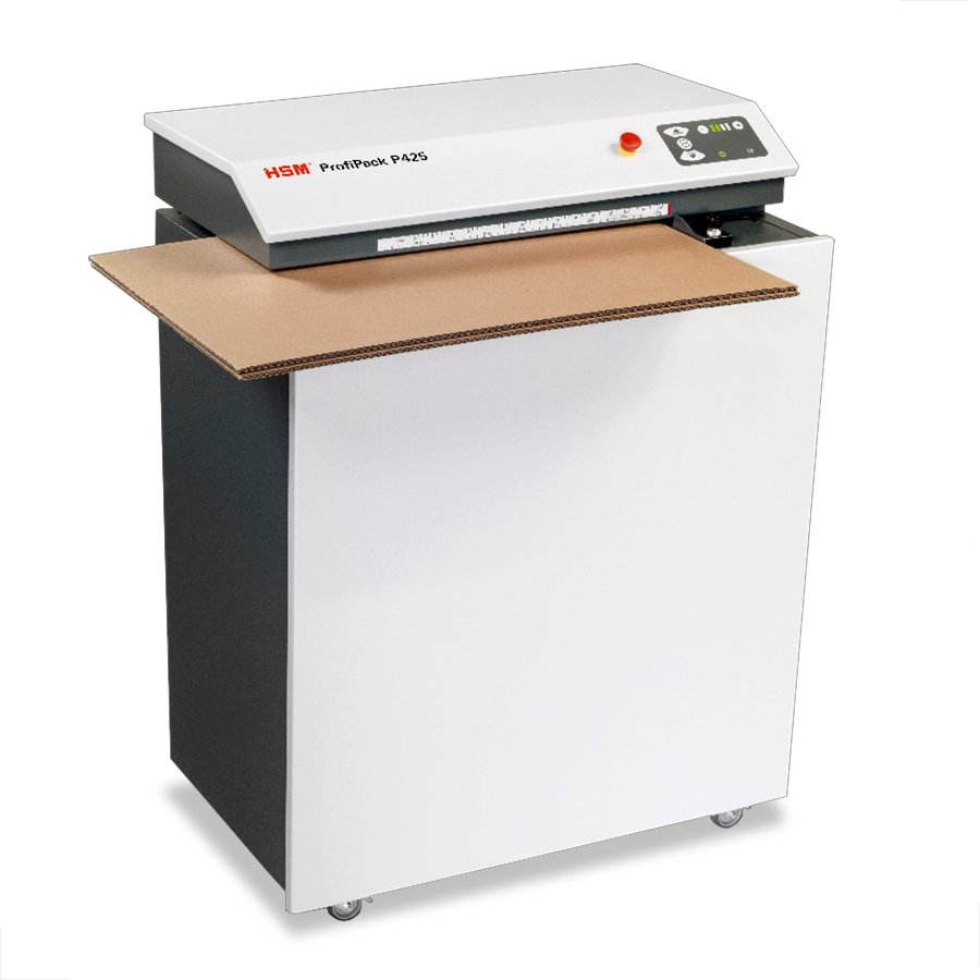 Kartonschredder zur Herstellung von Füll- und Polstermaterial Kartonschredder zur Herstellung von Füll- und Polstermaterial