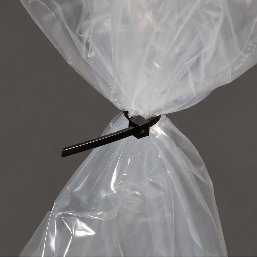 Mit Kabelbindern lassen sich die reifesten Beutel schnell und zuverlssig verschlieen