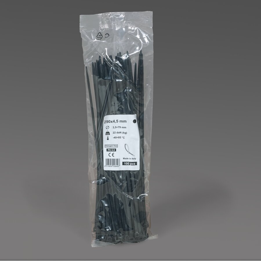 Die Binder gibt es in unterschiedlichen Lngen und Breiten in handlichen Verpackungseinheiten