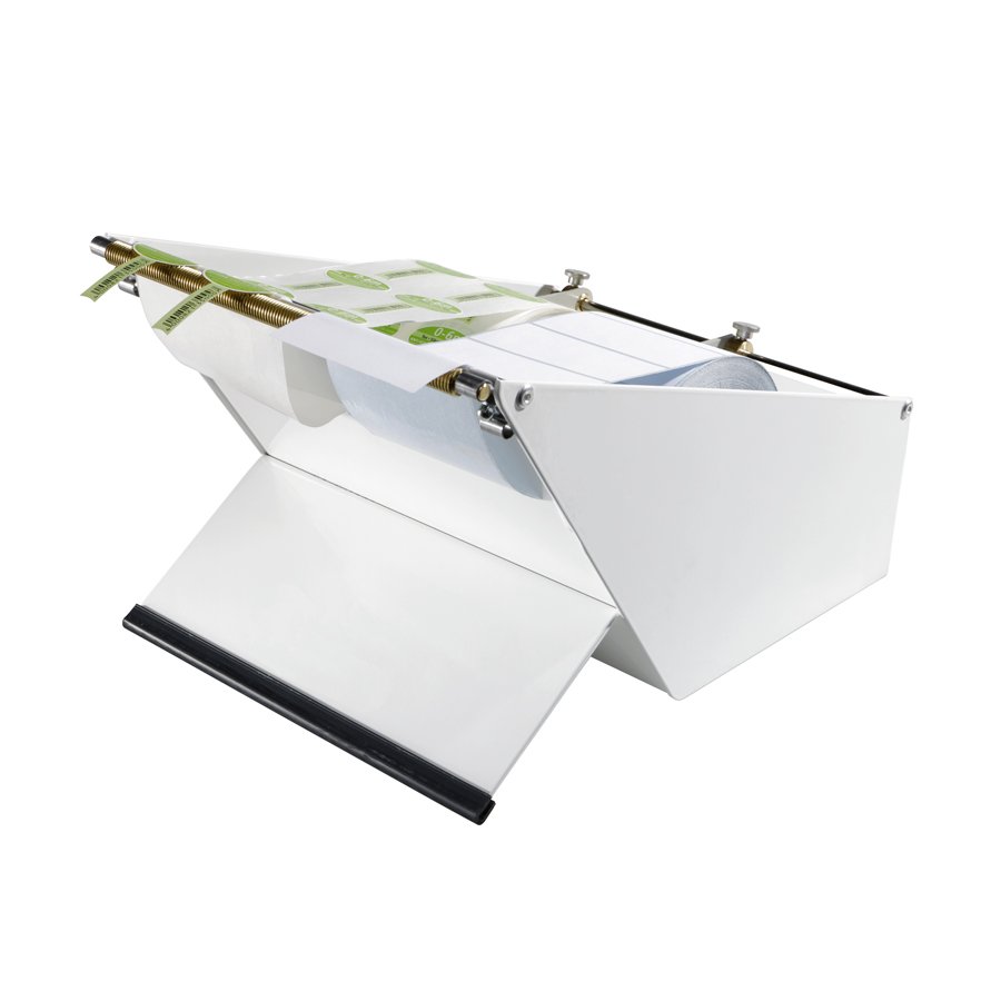 auch für mehrere Rollen geeignet Etikettenspender breite Variante