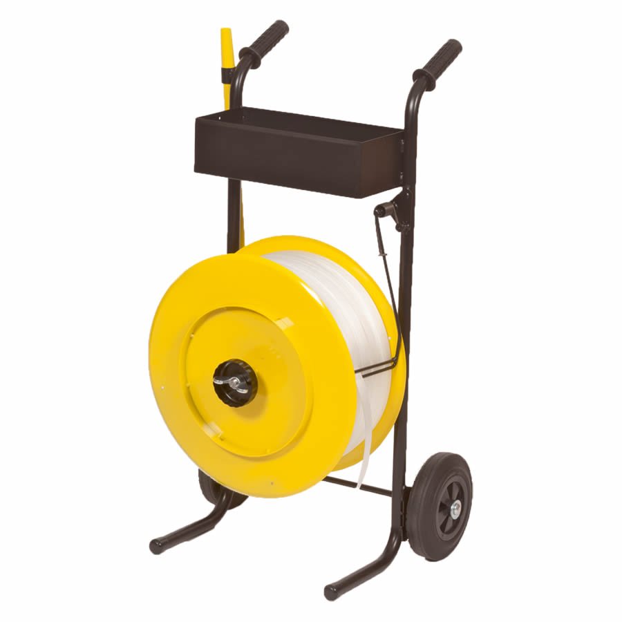 Abroller, für Komposit-Band mit Behälter Abroller, für Komposit-Band mit Behälter