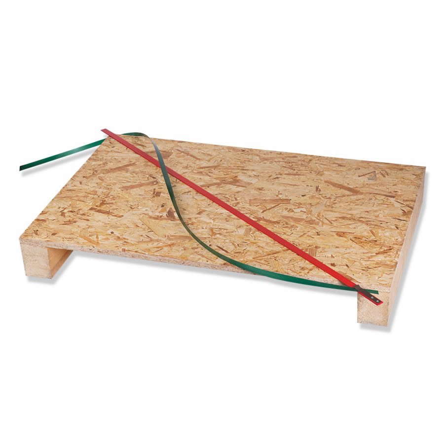 Stab als Hilfe zur Palettenumreifung Stab als Hilfe zur Palettenumreifung