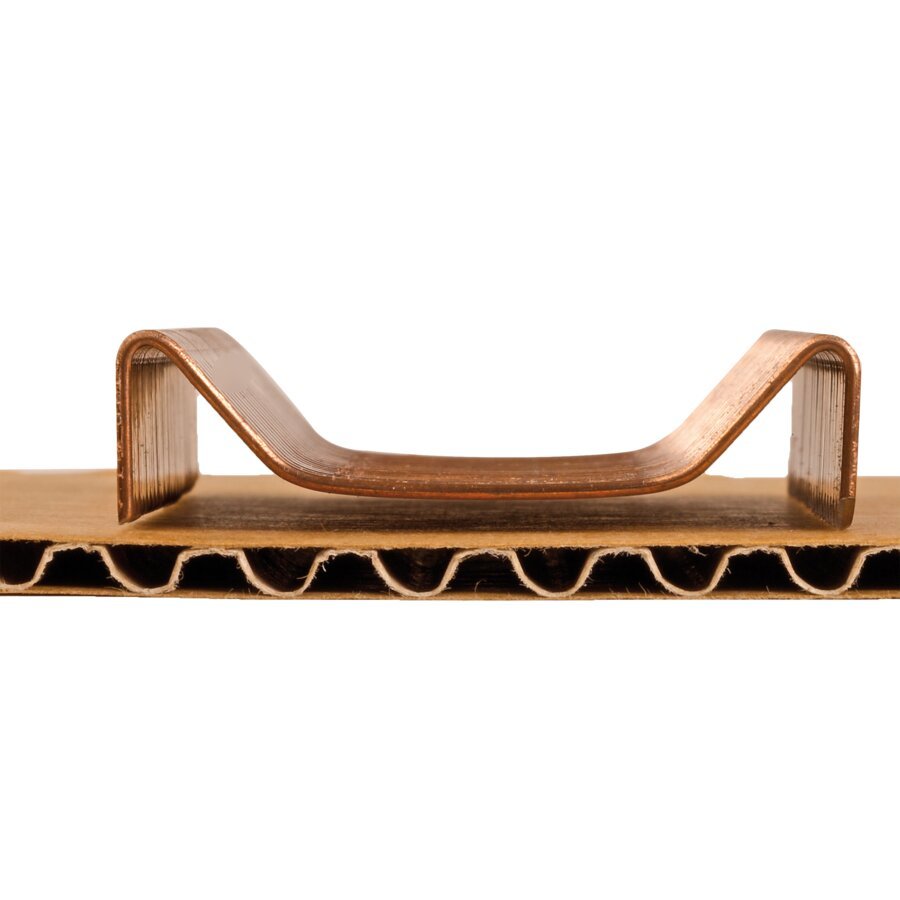 Verschlussklammern fr 1-wellige Wellpappe