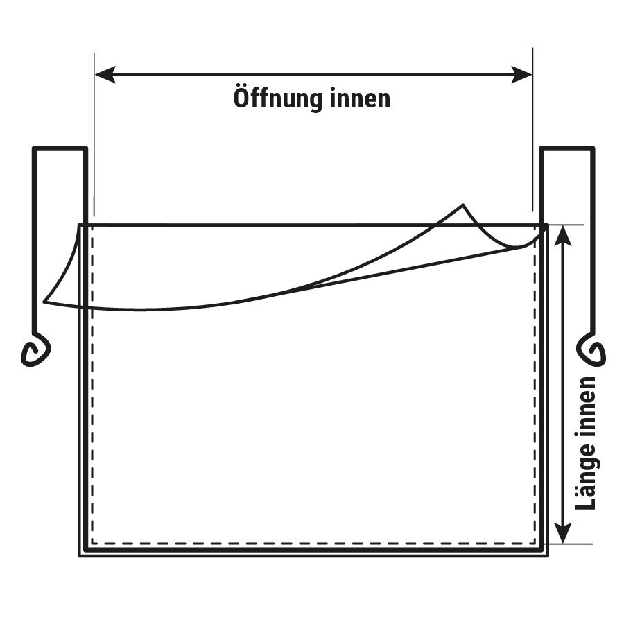 Drahtbgeltaschen fr Gitterboxen