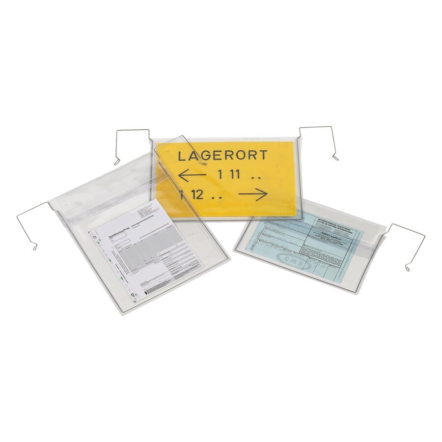 Drahtbgeltaschen als Informationstrger einfach anzuwenden