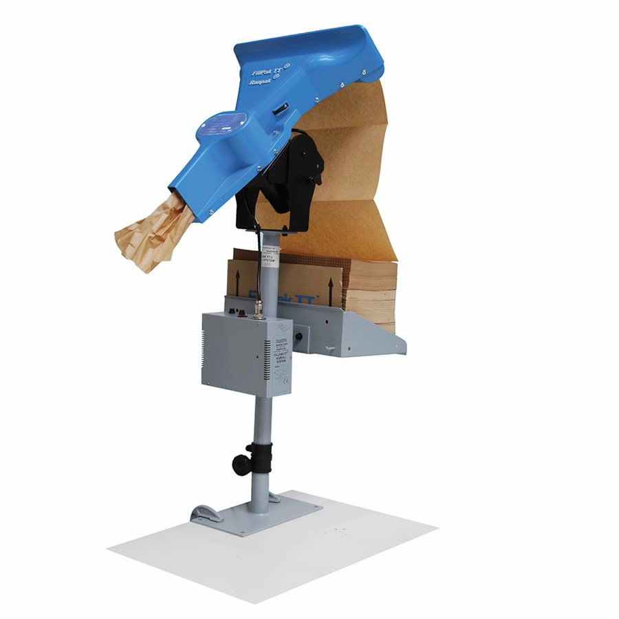 Das kompakte FillPak TT Papiersystem kann flexibel im Packbereich integriert werden Das kompakte FillPak TT Papiersystem kann flexibel im Packbereich integriert werden