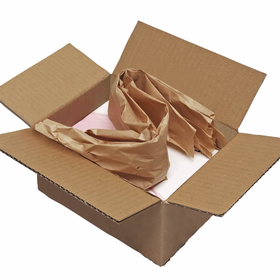 Die FillPak TTC produziert bis zu 1,4 Meter Füllmaterial pro Sekunde Die FillPak TTC produziert bis zu 1,4 Meter Füllmaterial pro Sekunde