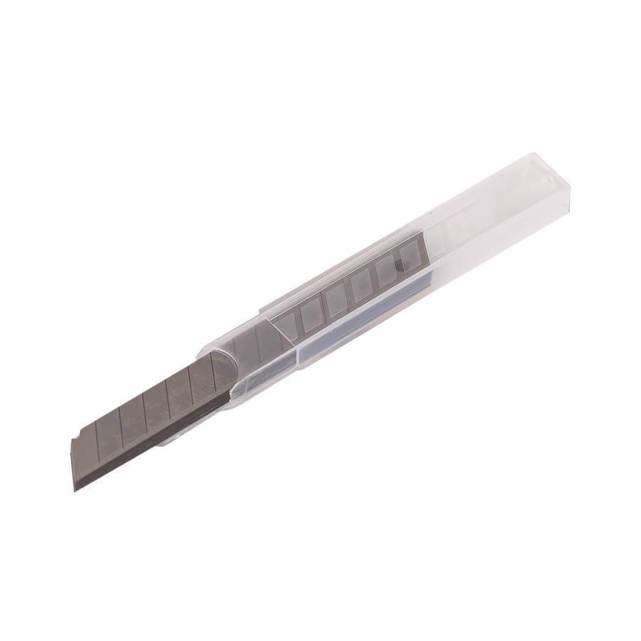 Ersatzklingen 9 mm; 10 Klingen im Köcher; Bestell-Nr 7.0423 Ersatzklingen 9 mm; 10 Klingen im Köcher; Bestell-Nr 7.0423
