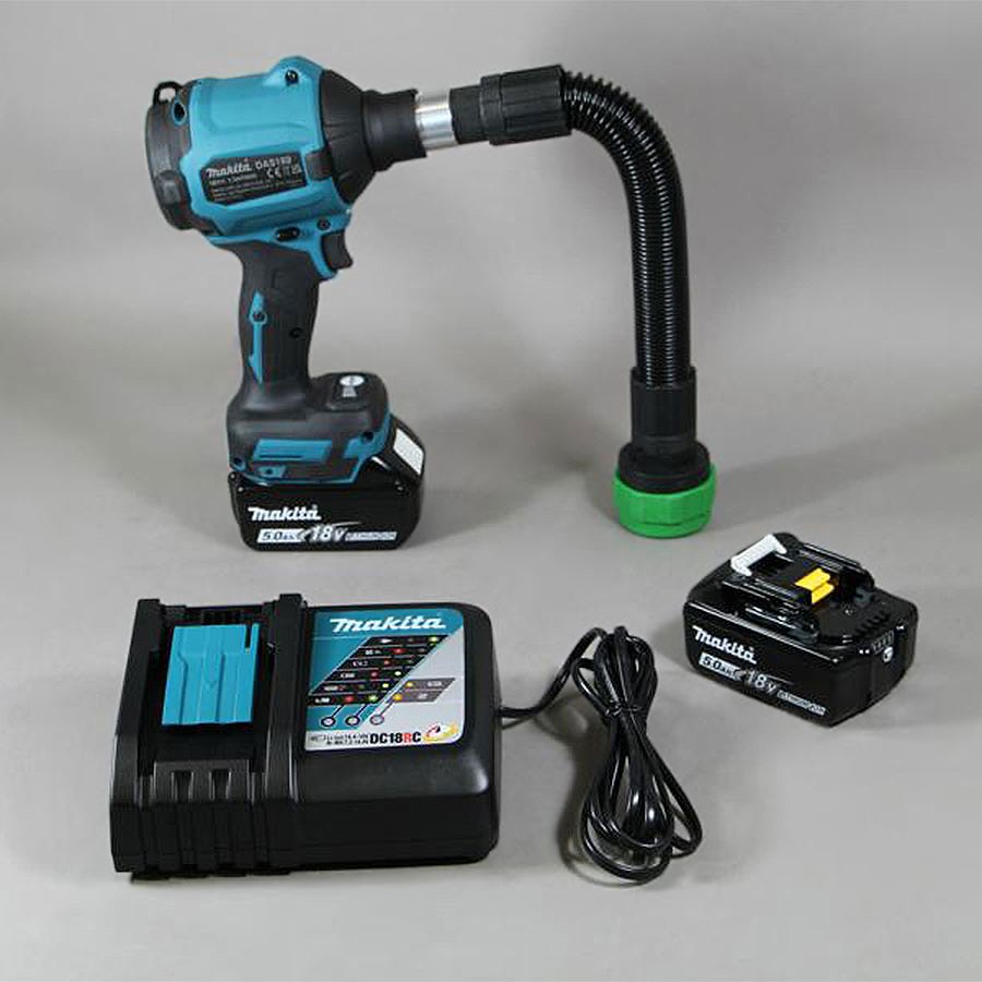 Mit dem Akku-betriebenen Gebläse von Makita haben Sie alles, was Sie brauchen Mit dem Akku-betriebenen Gebläse von Makita haben Sie alles, was Sie brauchen