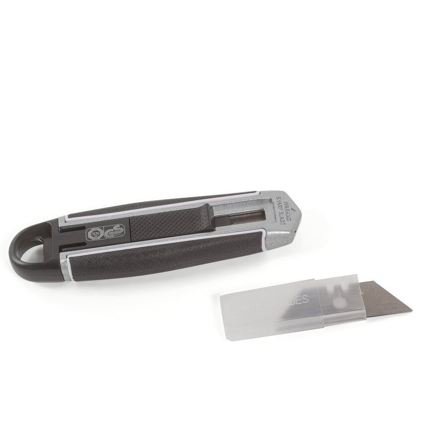 Lieferung inkl. 2 Trapez-Ersatzklingen Lieferung inkl. 2 Trapez-Ersatzklingen