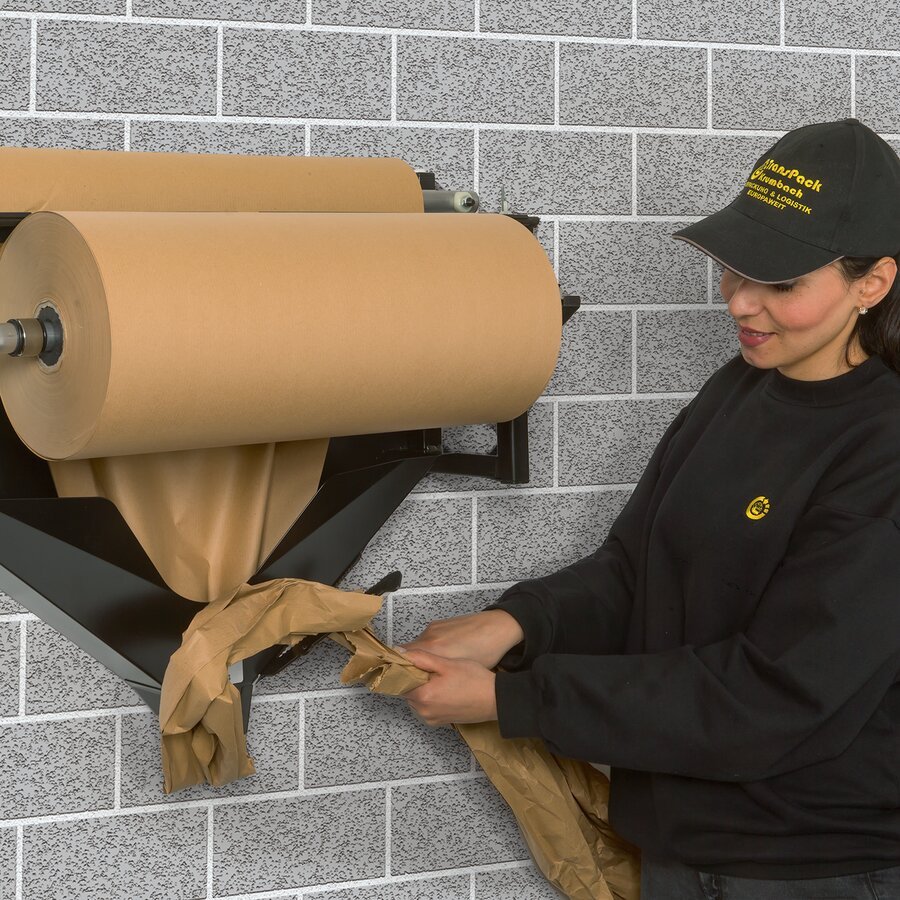 Spar-Set Fllpapier-Spender + Packpapier + Haribo Goldbren