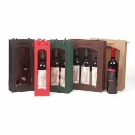 Flaschentüte Focus mit Sichtfenster Flaschentüte Focus mit Sichtfenster