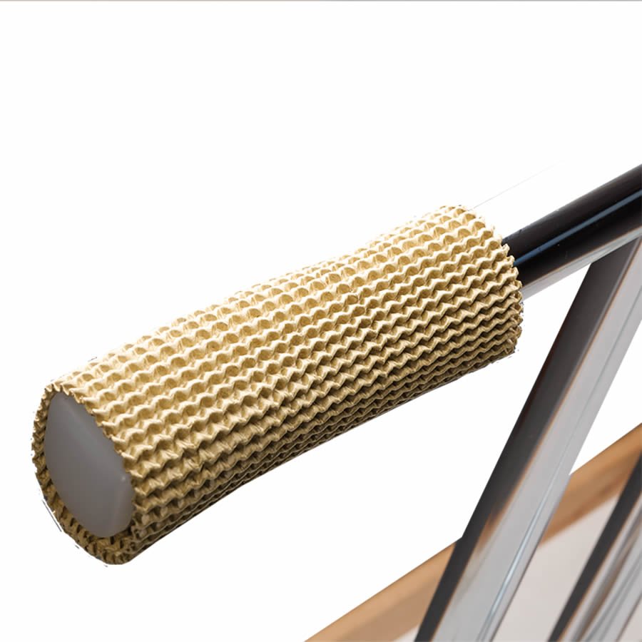 Anpassungsfähige Stretchwellpappe zum Schutz verschiedener Oberflächen Stretchwellpappe zum Schutz verschiedener Oberflächen