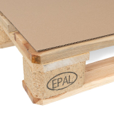 Zwischenlage aus Wellpappe 1-wellig B 580 x 380 mm