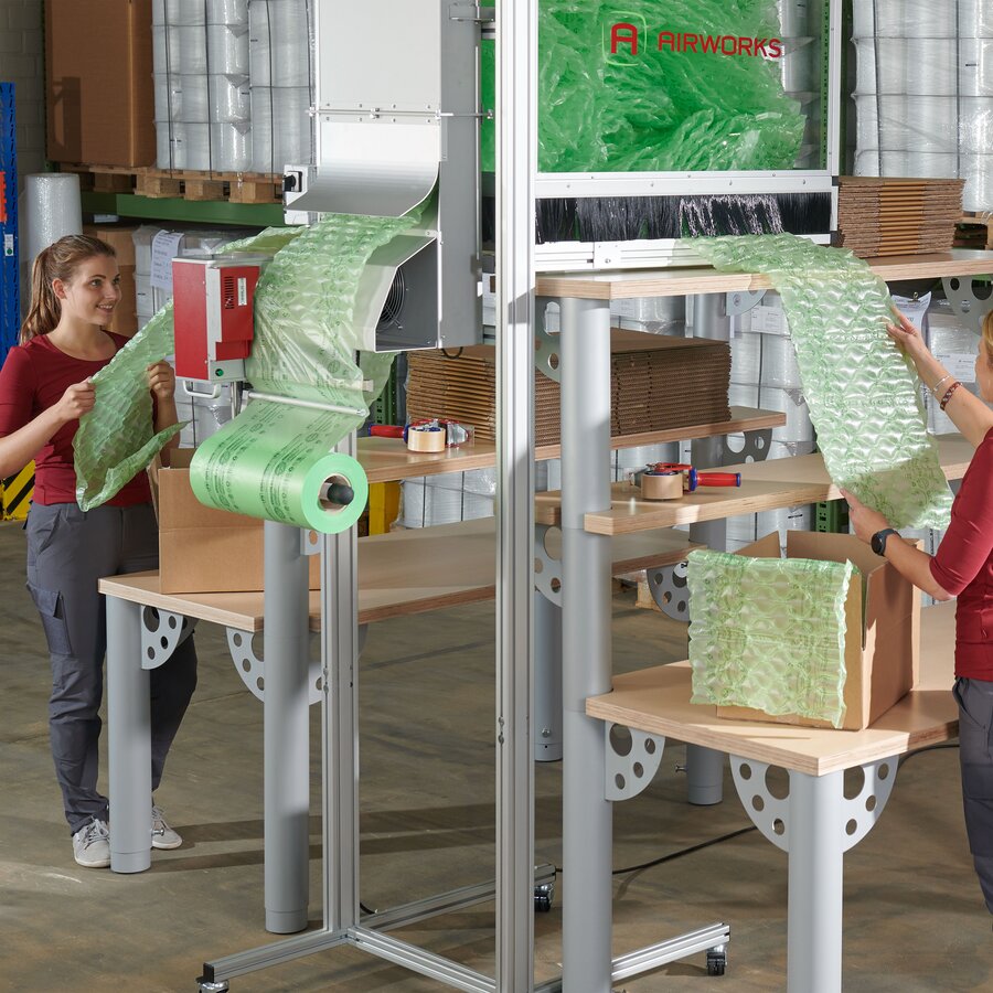 CIRRUS Station: Luftkanal ist individuell planbar