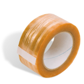 Paketband PP fadenverst�rkt 50 mm transparent