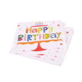 Papier-Servietten "Happy Birthday" (20 St�ck)