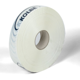 Maschinenklebeband 990 lfm 50 mm wei� 1-farbig positiv bedruckt