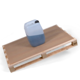 Holz-Palette 800 x 600 mm mit Antirutschauflage