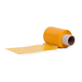 Ministretchfolie 100 mm 150 lfm 23 my gelb