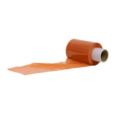 Ministretchfolie 100 mm 150 lfm 23 my orange