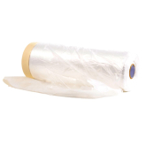 Masker-Tape Abdeckfolie mit Papierklebeband 1100 mm