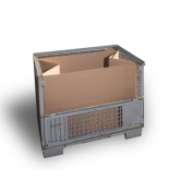 Einsatz f�r Gitterbox aus Wellpappe 1180 x 780 x 780 mm