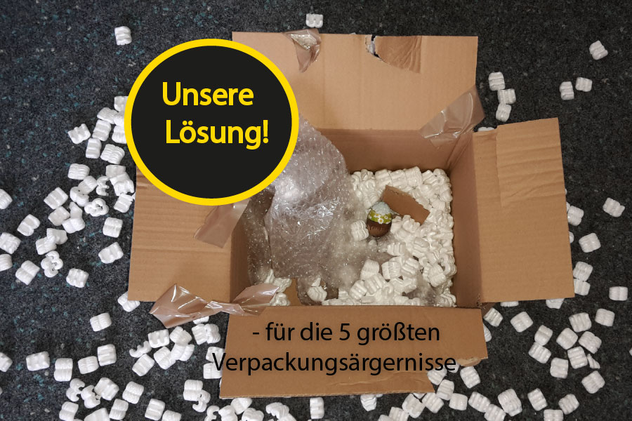 Unsere Lsung - fr die 5 grten Verpackungsrgernisse