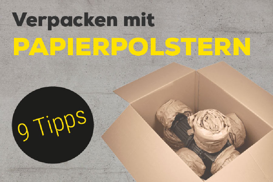 9 Tipps: Richtig verpacken mit Papierpolstern