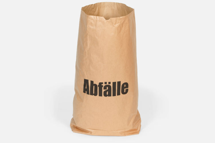 Bedruckte Papierbeutel mit Logo