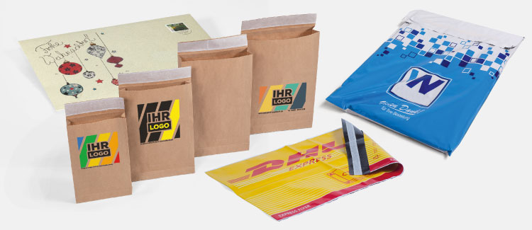 Bedruckte Versandtaschen
