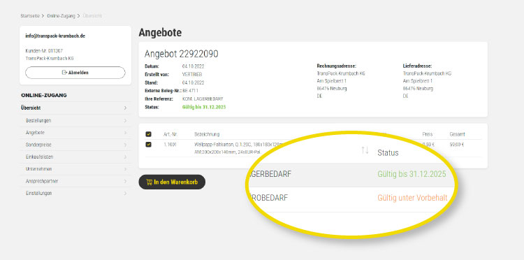 Angebote & Sonderpreise