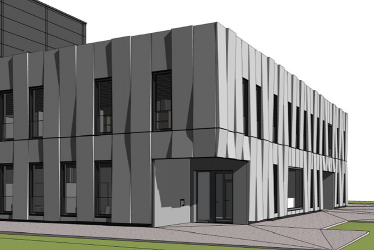 Neubau des Firmenareals