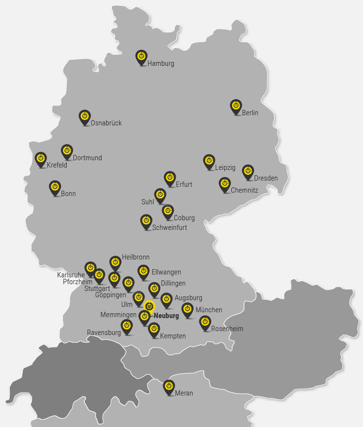 Standorte TransPack-Krumbach