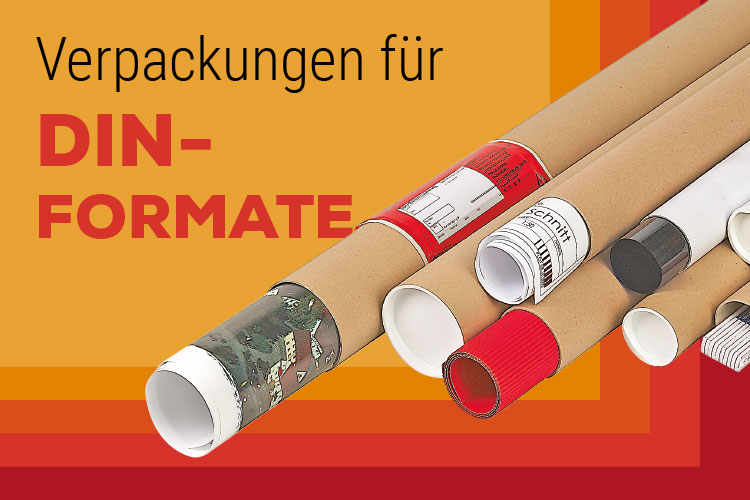 Verpackungen fr DIN-Formate