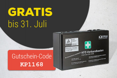 KFZ-Verbandkasten gratis
