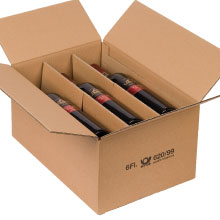 Geprüfter Flaschenkarton