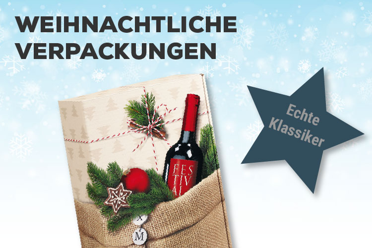 Geschenkverpackungen zu Weihnachten