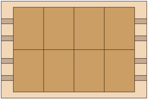 Kartons auf Palette platzieren - Variante 2