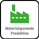 Materialsparende Produktion